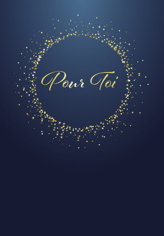 Pour toi - Or Bleu
