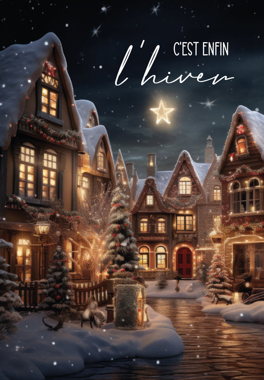 C'est enfin l'hiver - Village