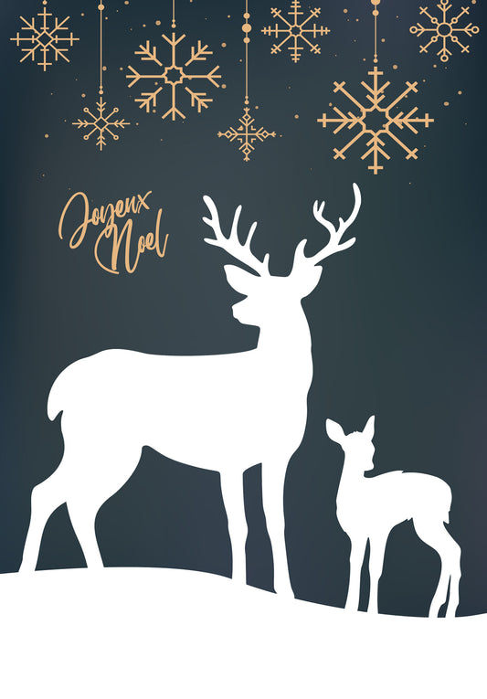 Joyeux Noël - Vert Renne