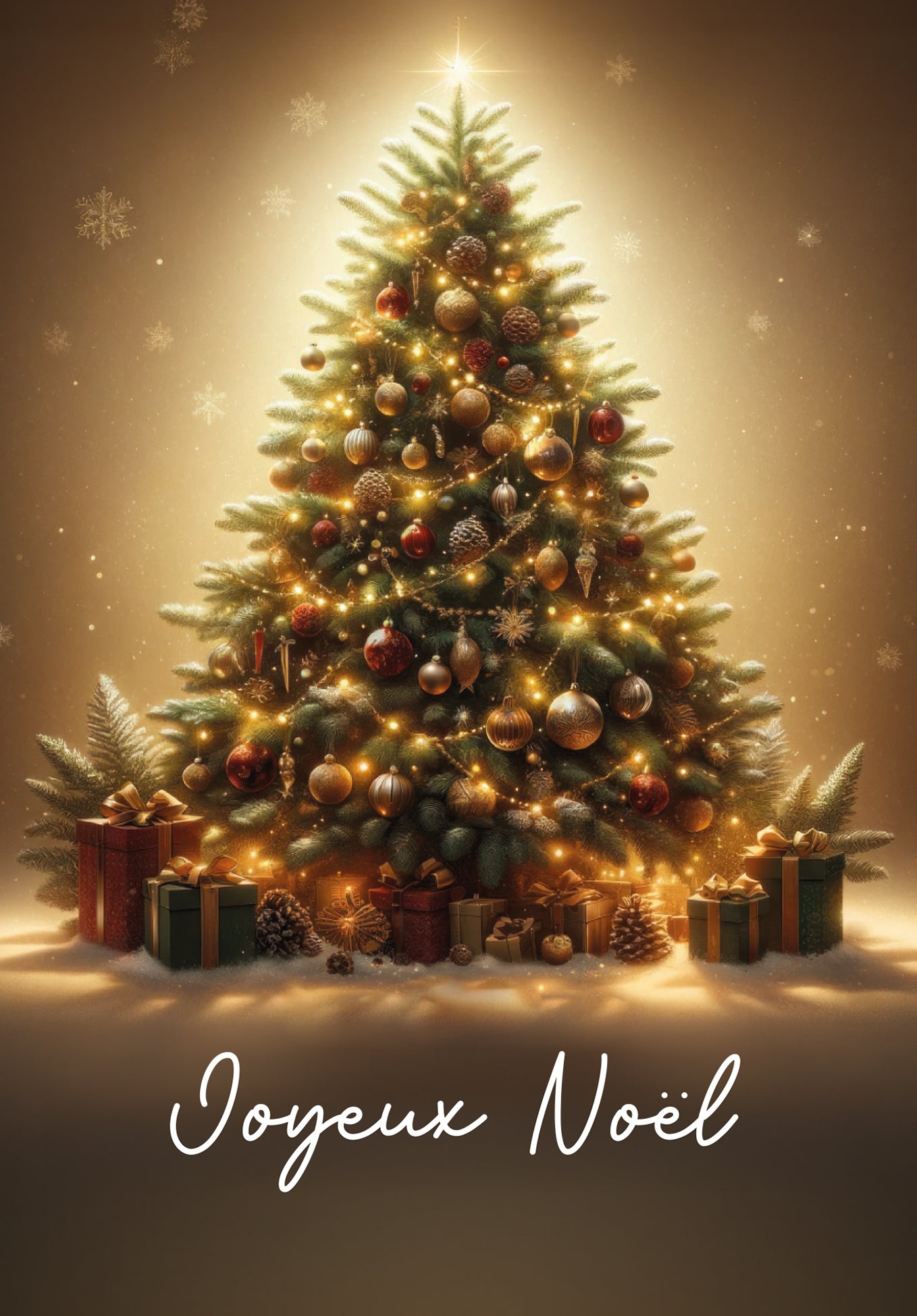 Joyeux Noël - Arbre de Noël 