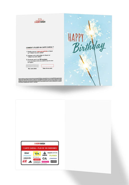 Happy Birthday - Sparkler PDF
