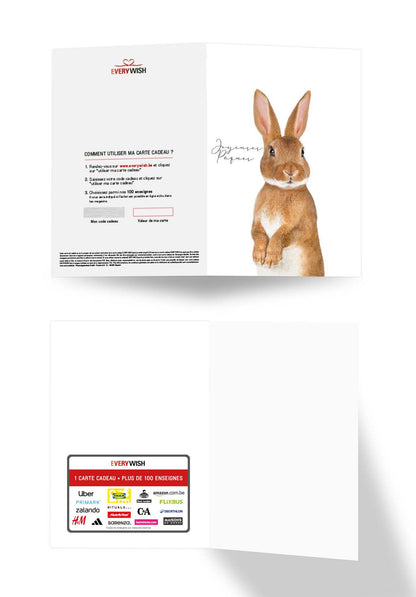 Joyeuses Pâques - Lapin de Pâques