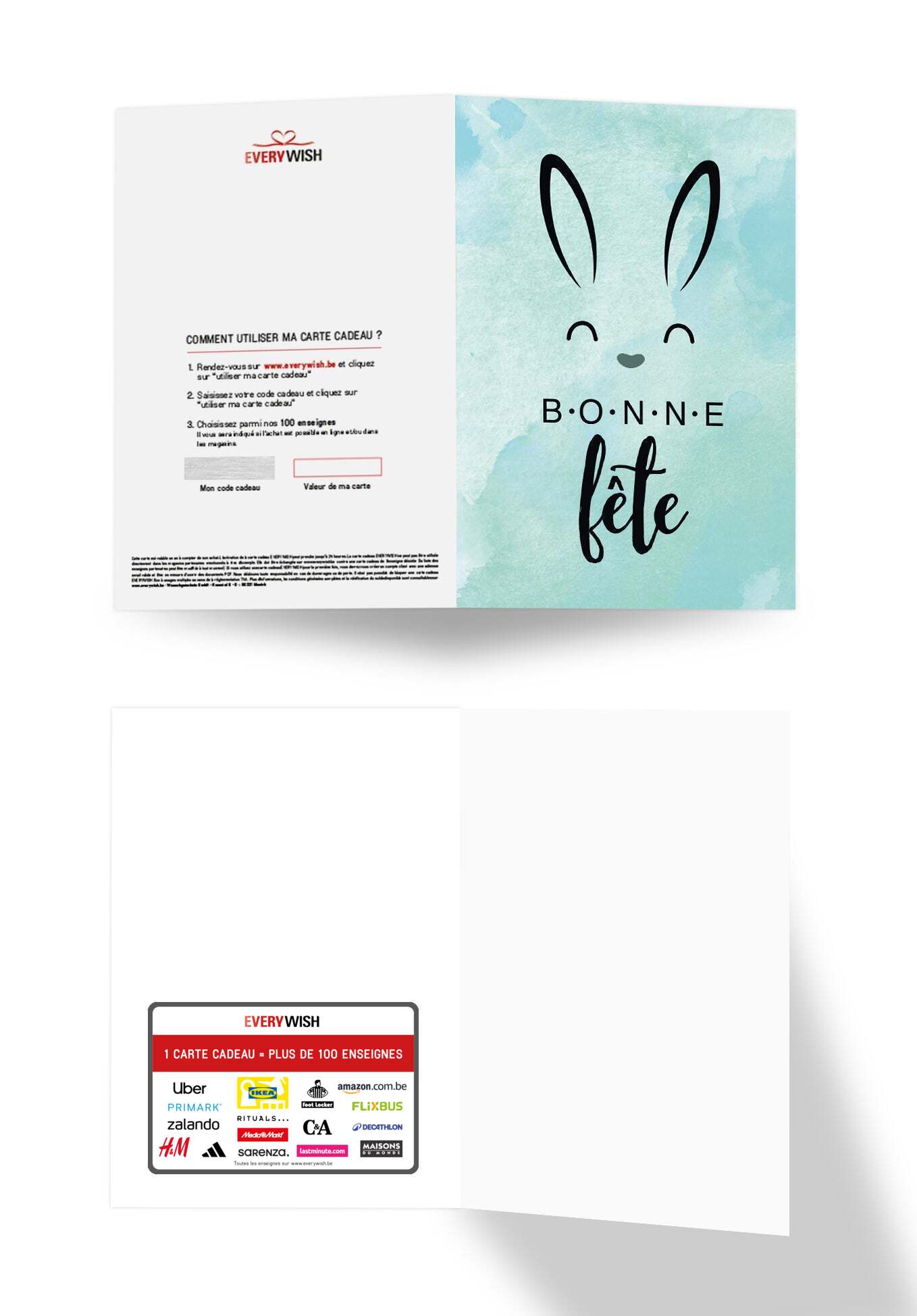 Bonne Fête - Oreilles de lapin