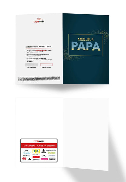 Meilleur Papa - Bleu