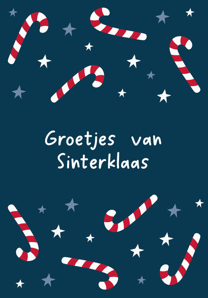 Groetjes van Sinterklaas - Zuurstokken