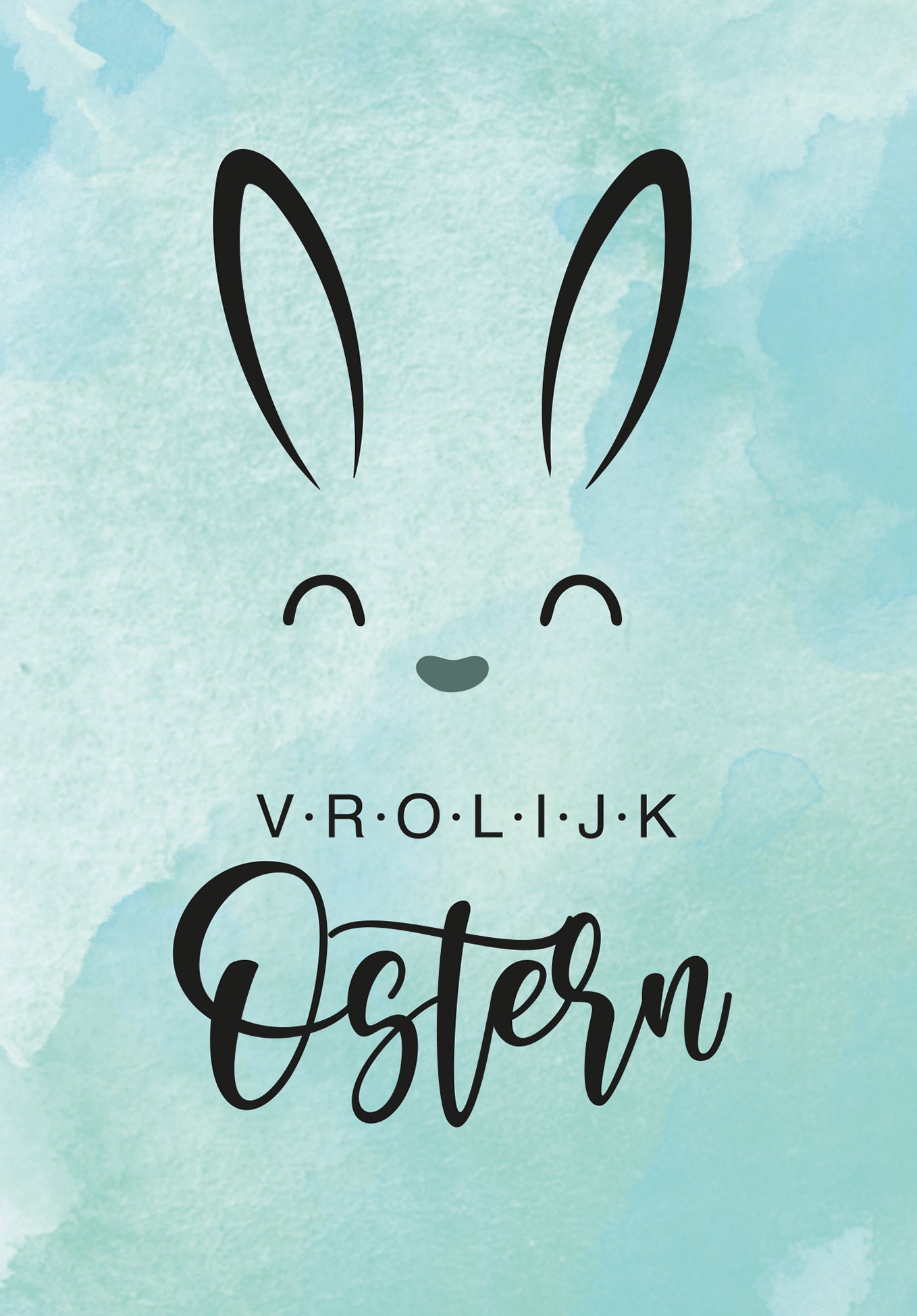 Vrolijk Pasen - Konijnenoren