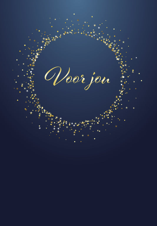 Voor jou - Goud Blauw