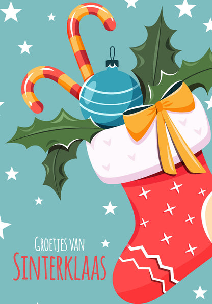 Groetjes van Sinterklaas - Kous
