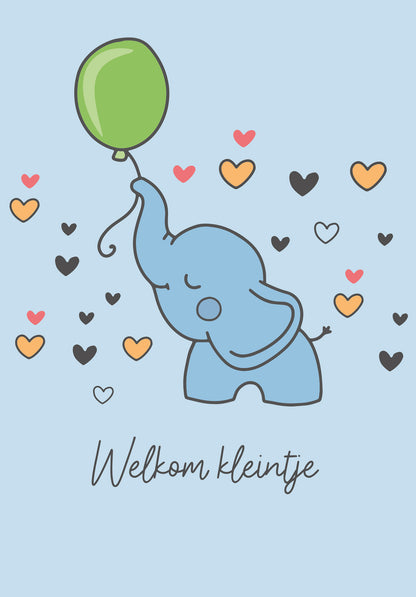 Welkom kleintje - Olifant (Valeur du bon)