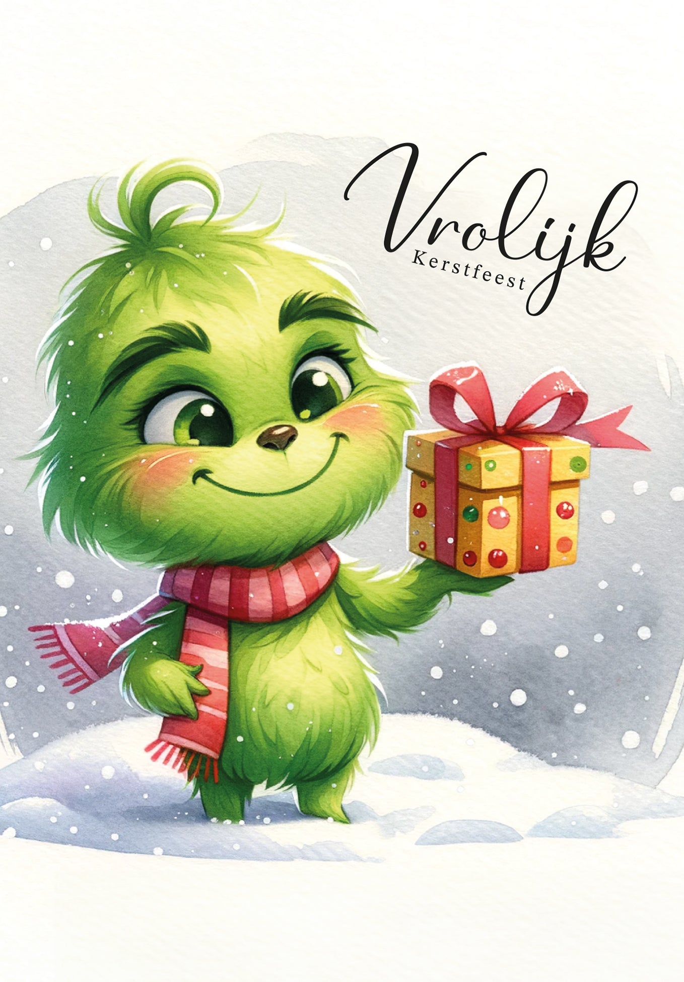 Vrolijk Kerstfeest - Grinch (Valeur du bon)
