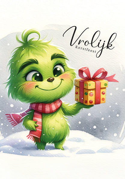 Vrolijk Kerstfeest - Grinch (Valeur du bon)