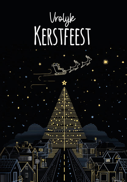 Vrolijk Kerstfeest - Stad Tannenbaum