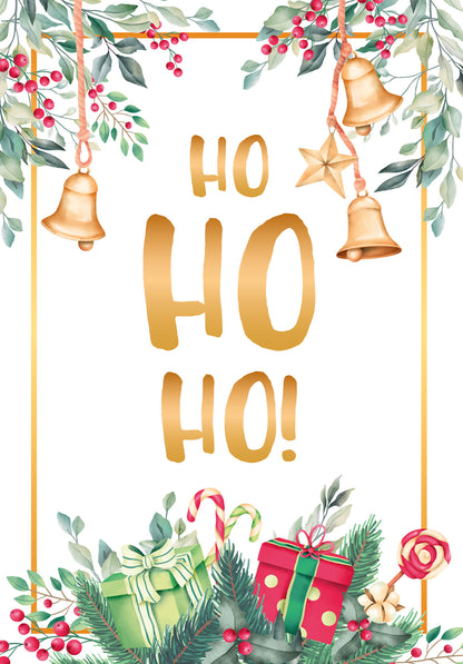 Ho Ho Ho - Takken Aquarel