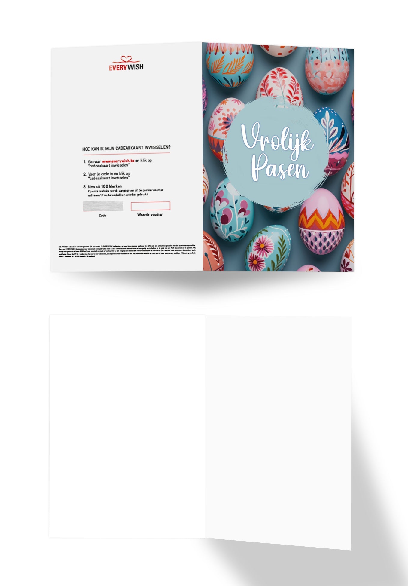Vrolijk Pasen - Paaseieren Kleurrijk PDF