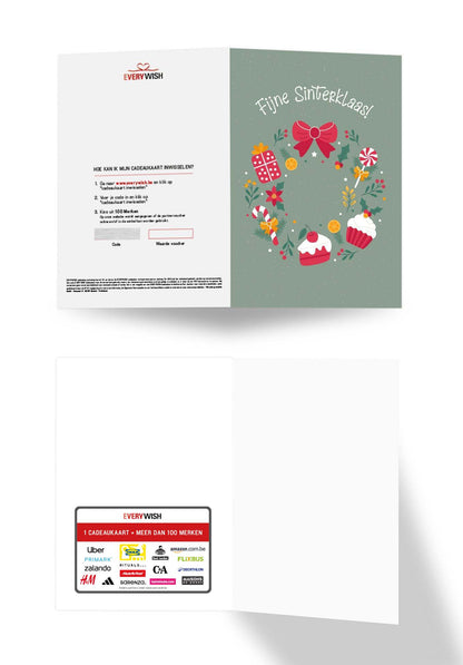 Fijne Sinterklaas - Krans Snoepgoed