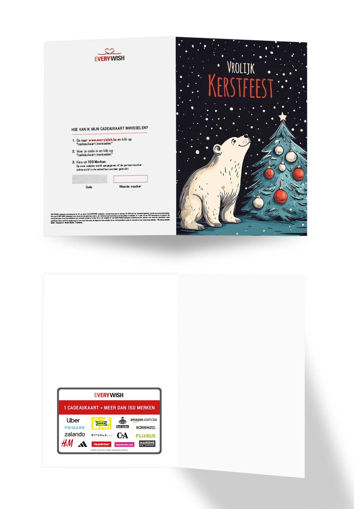 Vrolijk Kerstfeest - Ijsbeer PDF