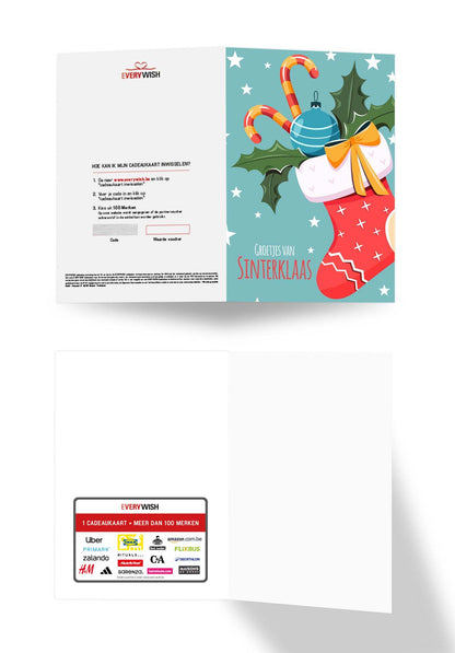 Groetjes van Sinterklaas - Kous