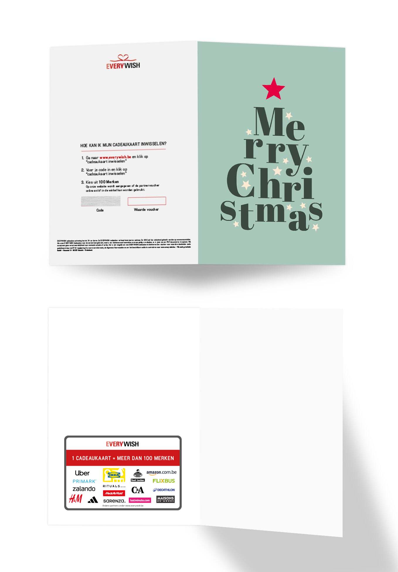 Merry Christmas - Letters Kerstboom