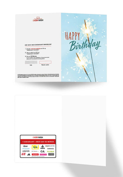 Happy Birthday - Sterretjes PDF