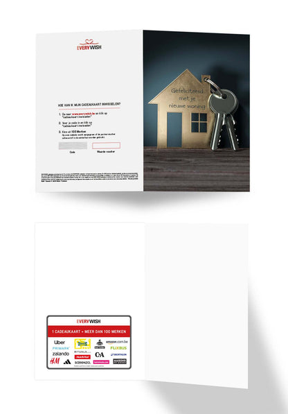 Gefeliciteerd met - Sleutel (Valeur du bon)
