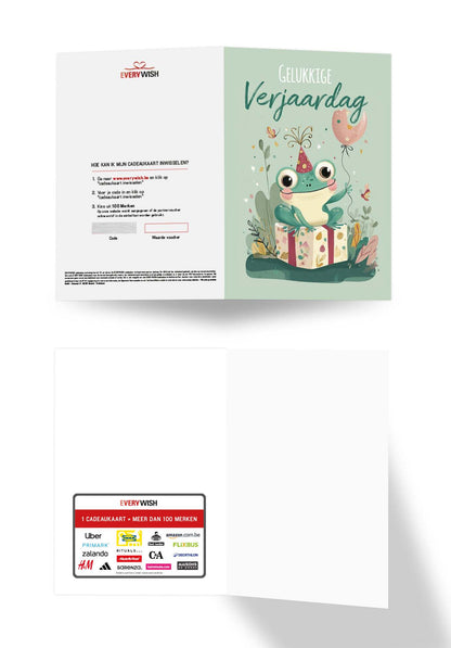 Gelukkige Verjaarday - Frog