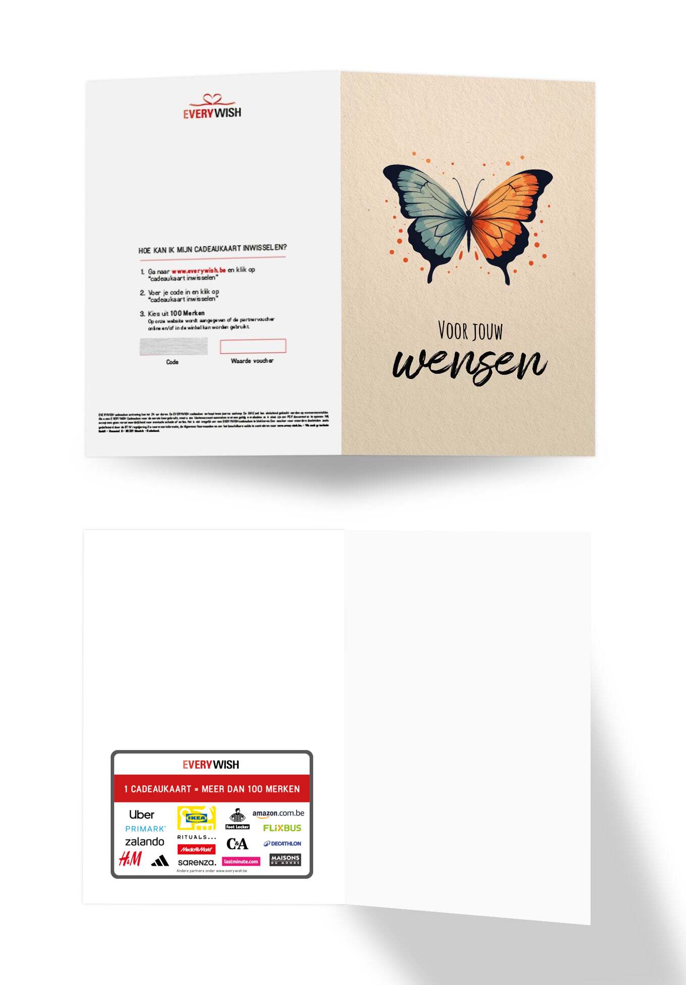 Voor jouw wensen - Vlinder
