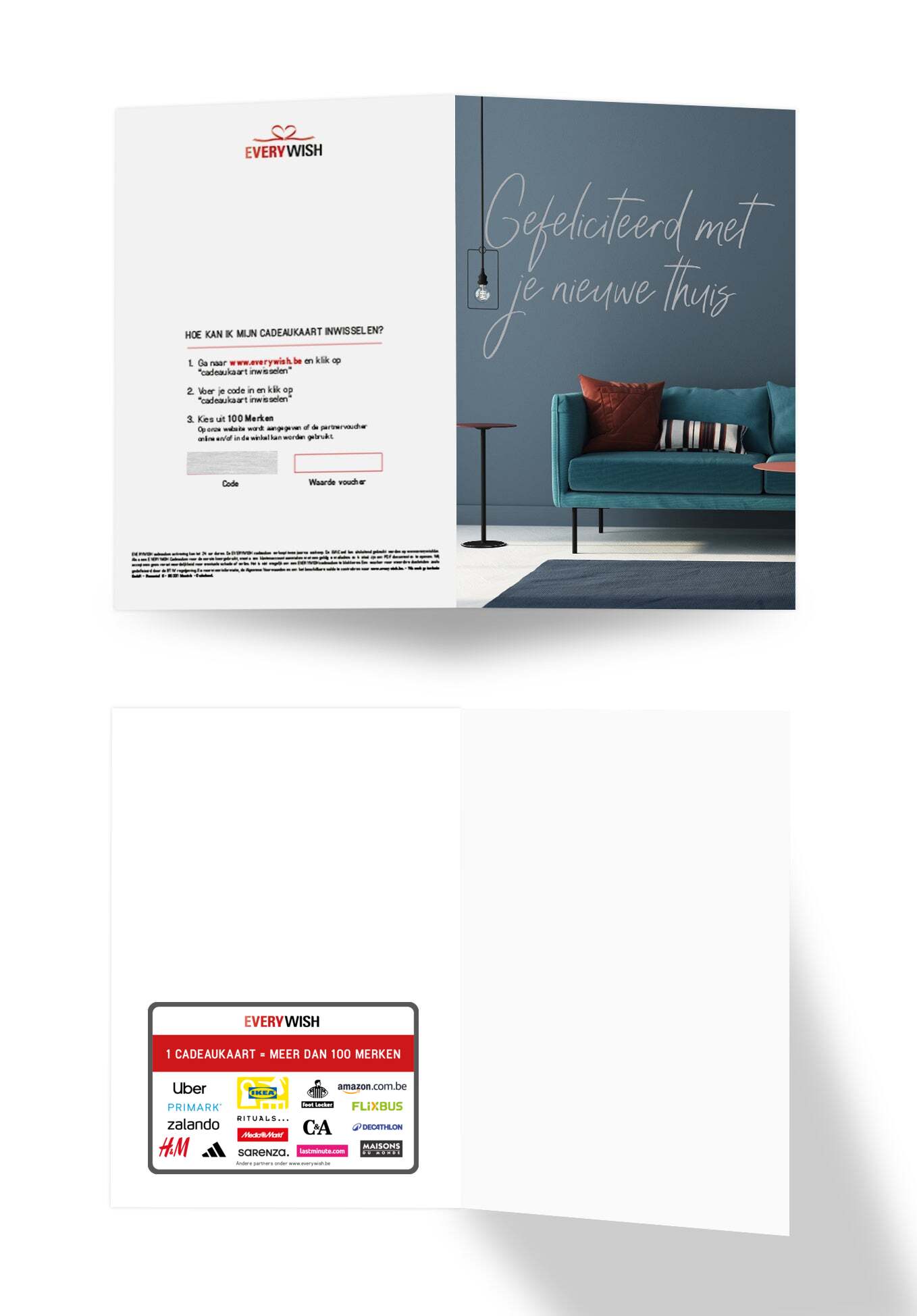 Gefeliciteerd met - Woonkamer (Valeur du bon)
