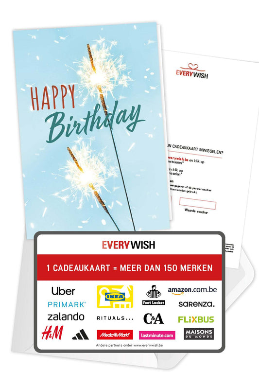 Happy Birthday - Sterretjes PDF