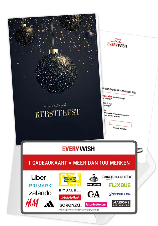 Vrolijk Kerstfeest - Kerstballen