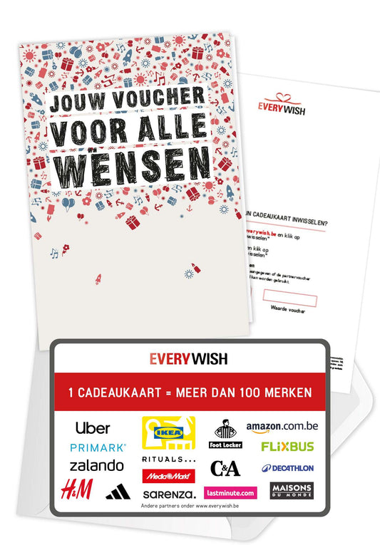 Jouw voucher voor alle wensen - Doodle