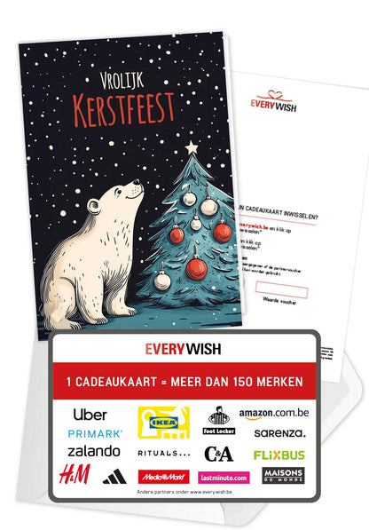Vrolijk Kerstfeest - Ijsbeer PDF