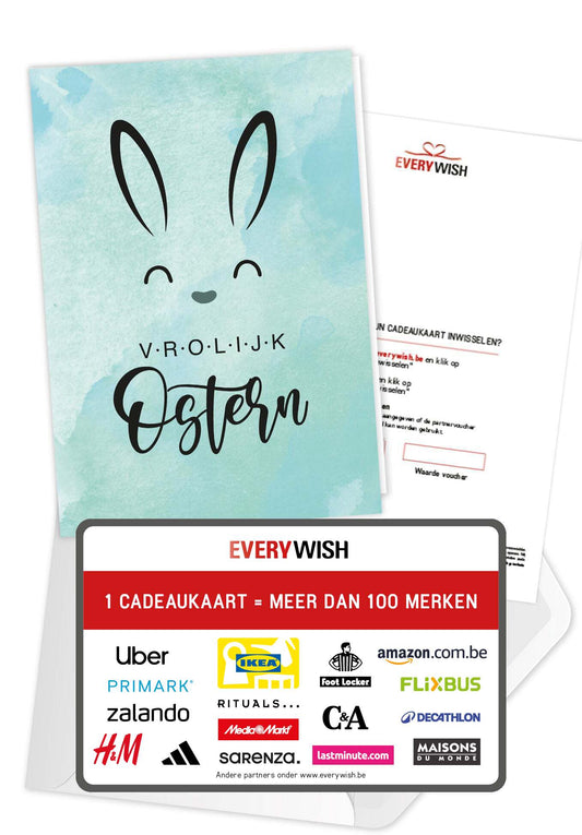 Vrolijk Pasen - Konijnenoren 