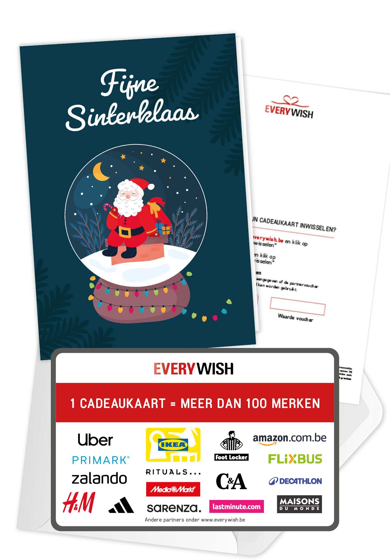 Fijne Sinterklaas - Sinterklaas Sneeuwbol