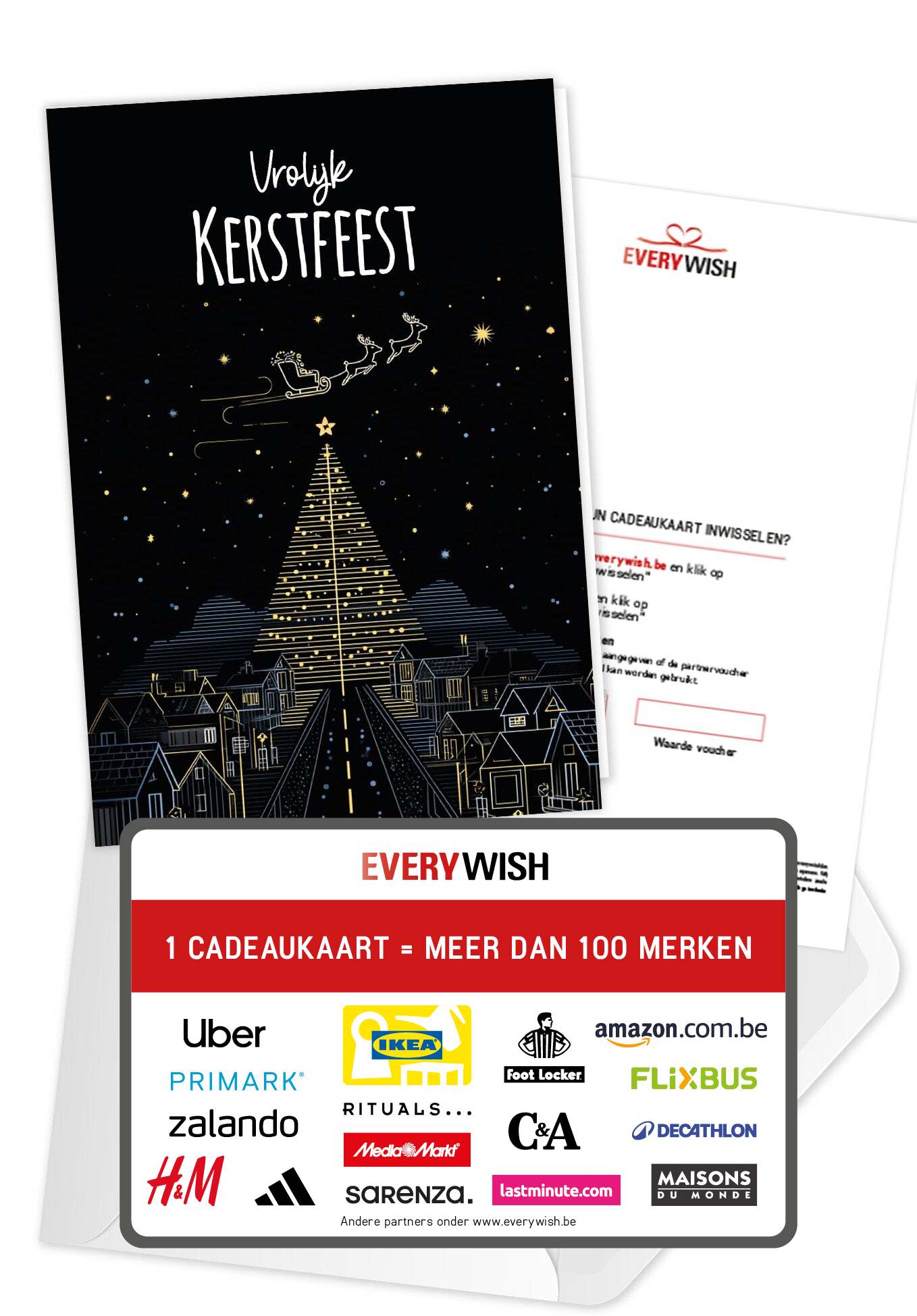 Vrolijk Kerstfeest - Stad Tannenbaum