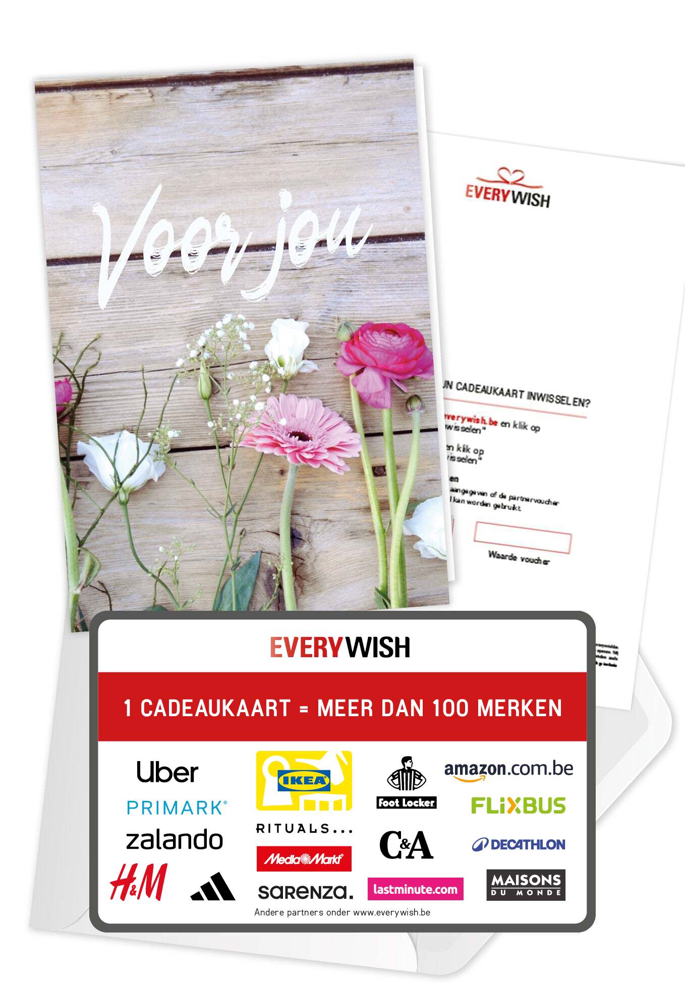Voor jou - Bloemen (Valeur du bon)