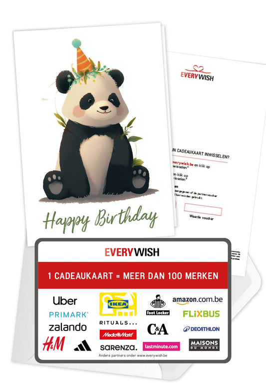 Happy Birthday - Panda