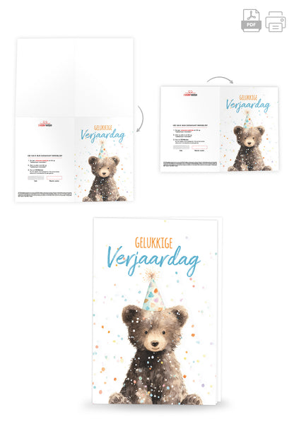 Gelukkige Verjaarday - Beer