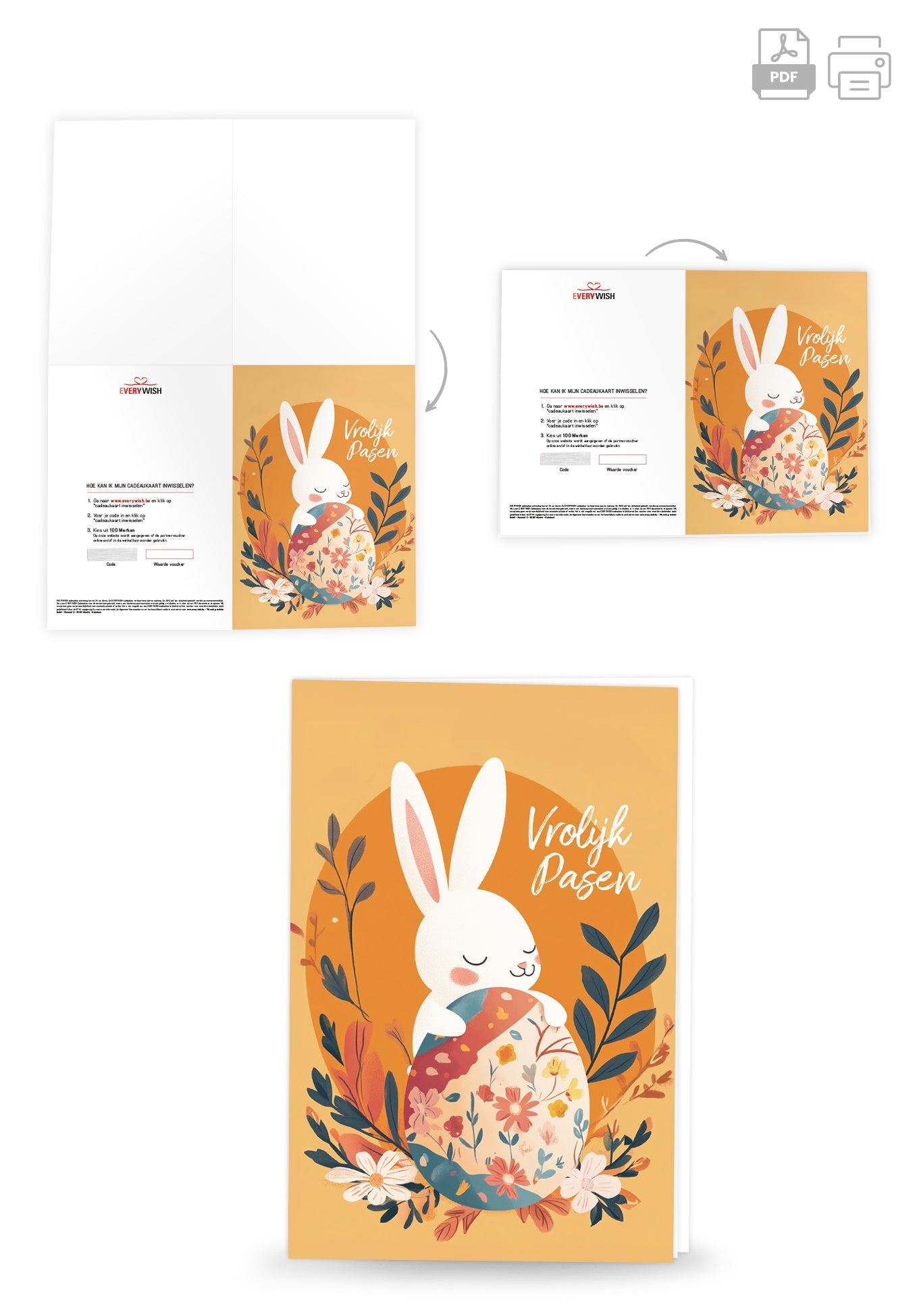 Vrolijk Pasen - Oranje Haas PDF