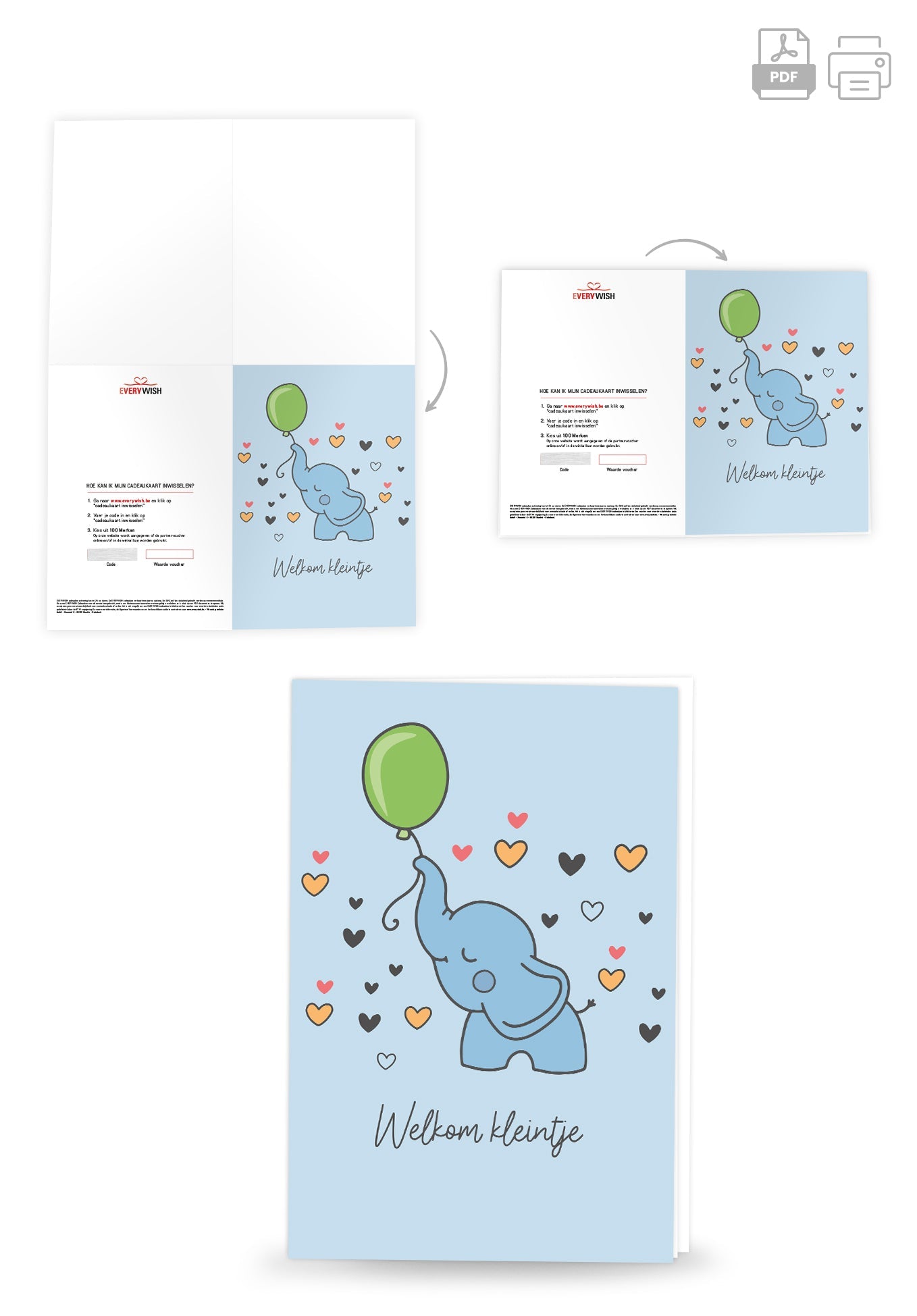 Welkom kleintje - Olifant PDF