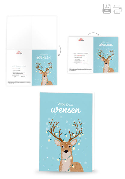 Voor jouw wensen - Rendier Lichtketting