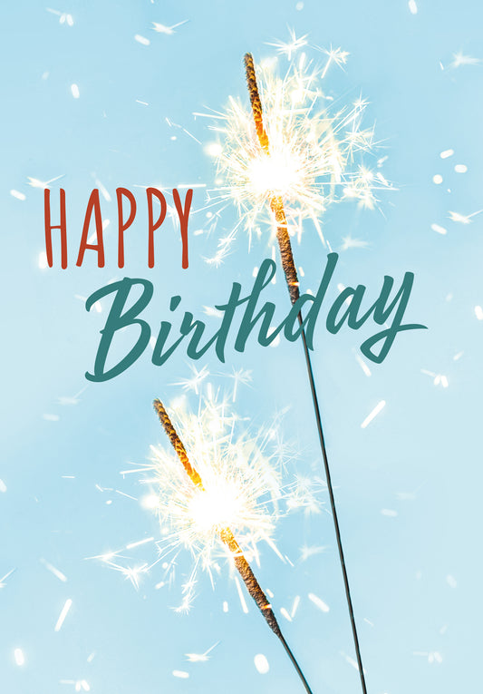 Happy Birthday - Sterretjes