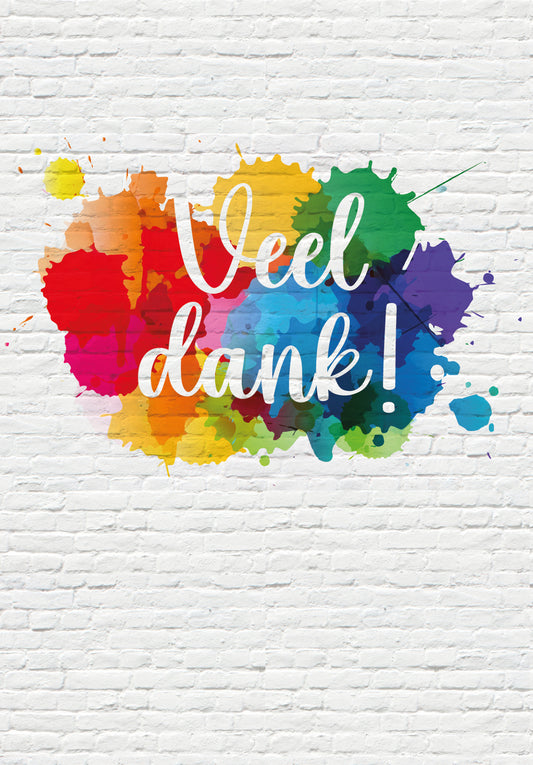Veel dank - Bunte Vlekken