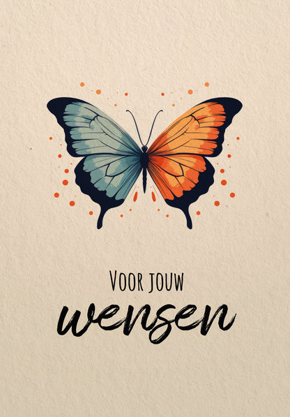 Voor jouw wensen - Vlinder