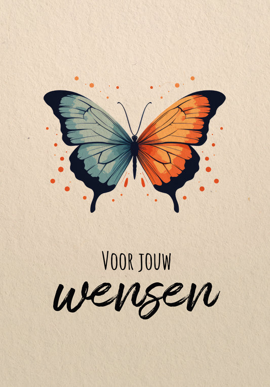 Voor jouw wensen - Vlinder