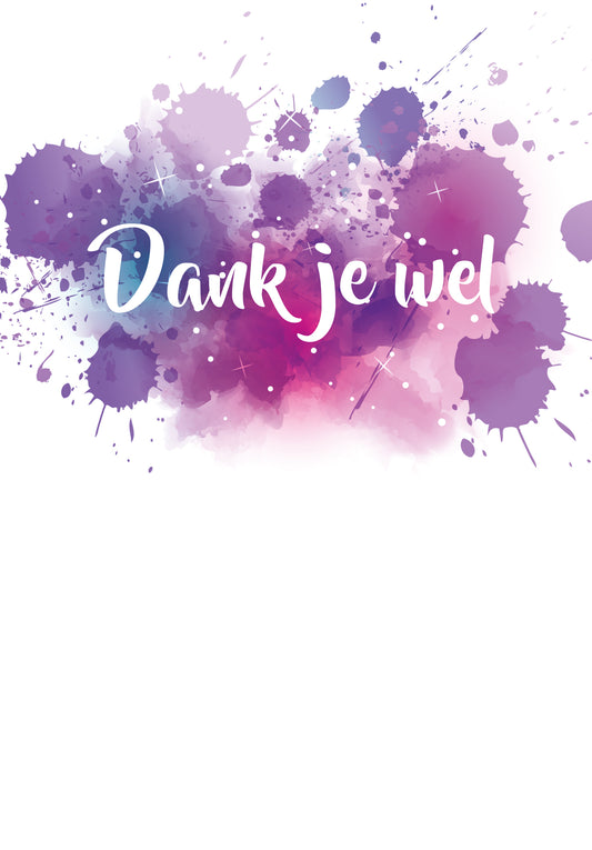 Dank je wel - Violet 